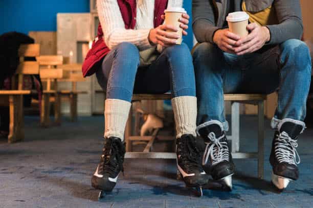 Events with ice rinks top the romantic charts with dreamy valentine theme