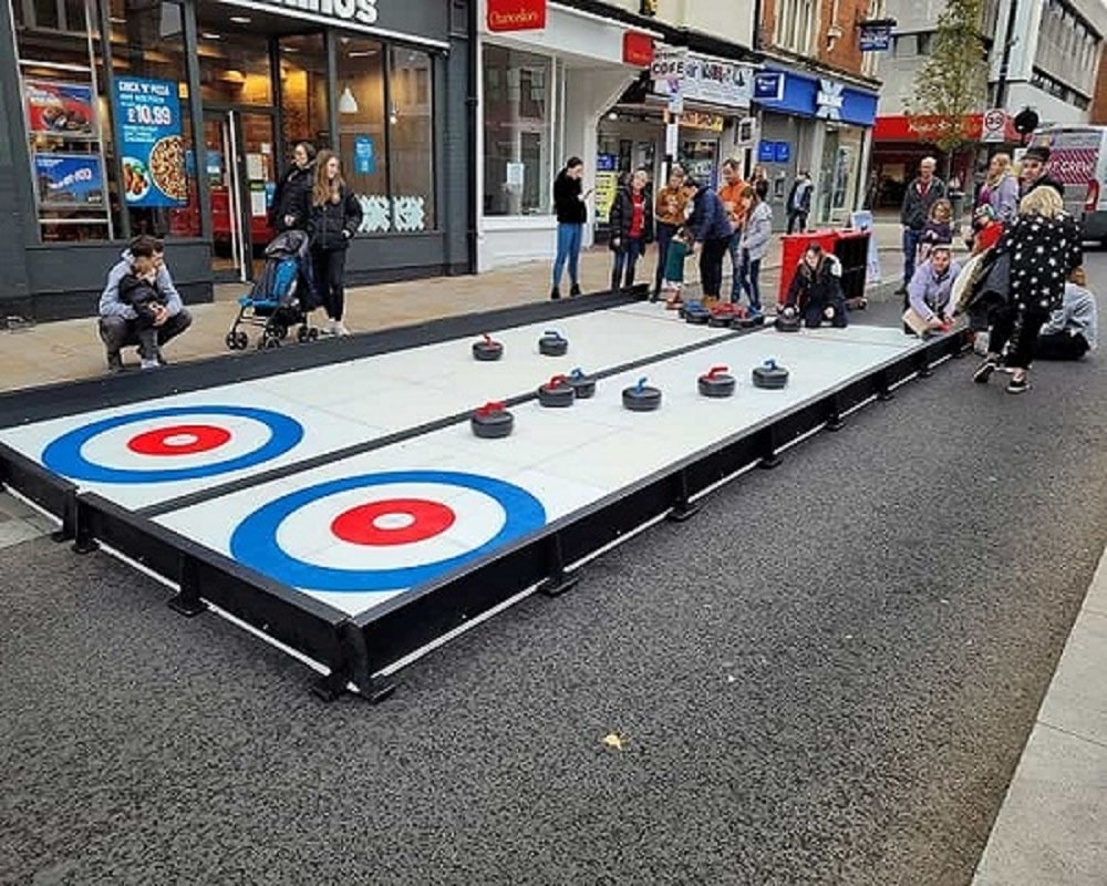 curling lane hire